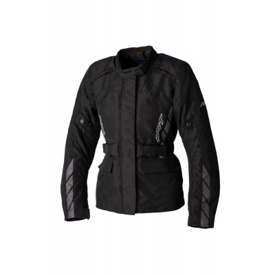 Veste femme RST Alpha 5 CE textile - noir/noir taille L