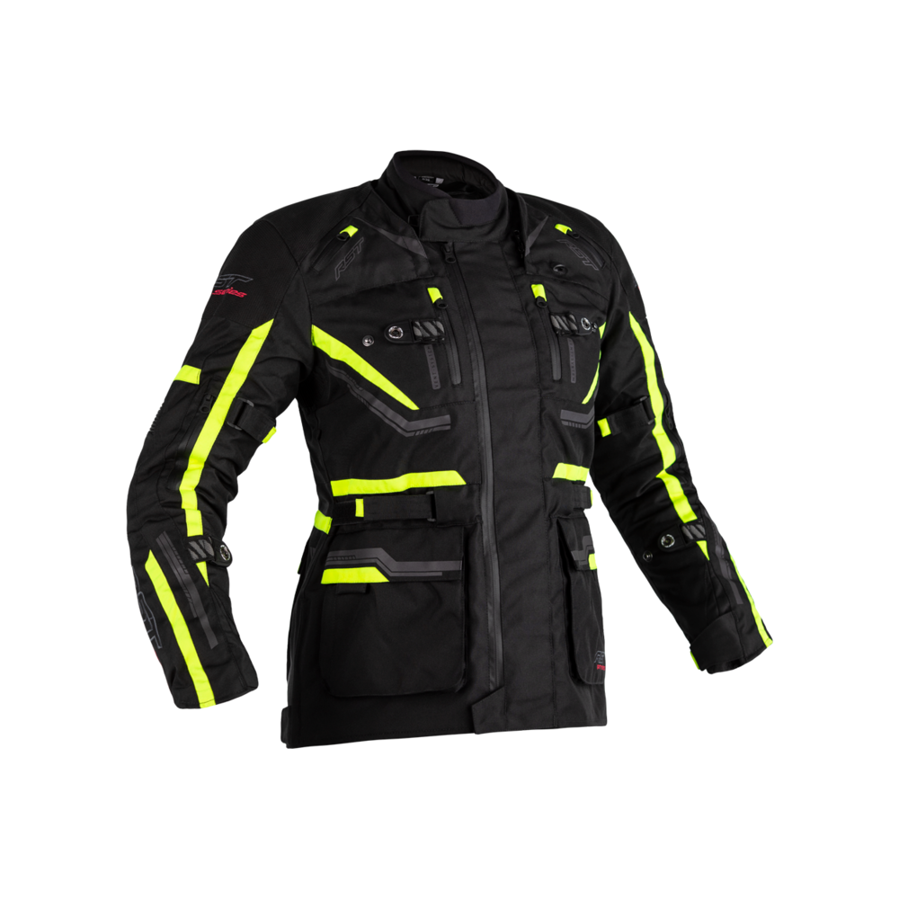 Veste femme RST Pro Series Paragon 6 CE textile - noir/jaune fluo taille L