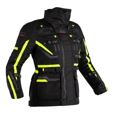 Veste femme RST Pro Series Paragon 6 CE textile - noir/jaune fluo taille L