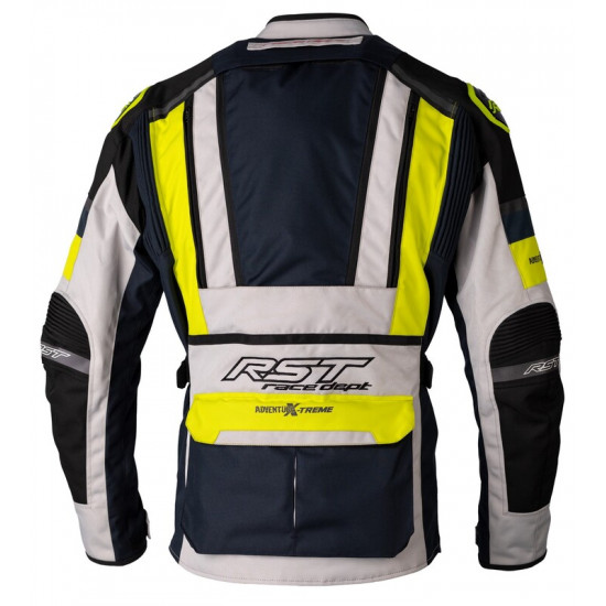 Veste RST Race Dept Adventure X-Trem CE textile - argent/navy/jaune taille 3XL