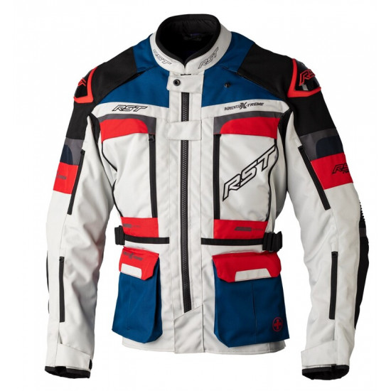 Veste RST Race Dept Adventure X-Trem CE textile - Ice/bleu/rouge taille 3XL