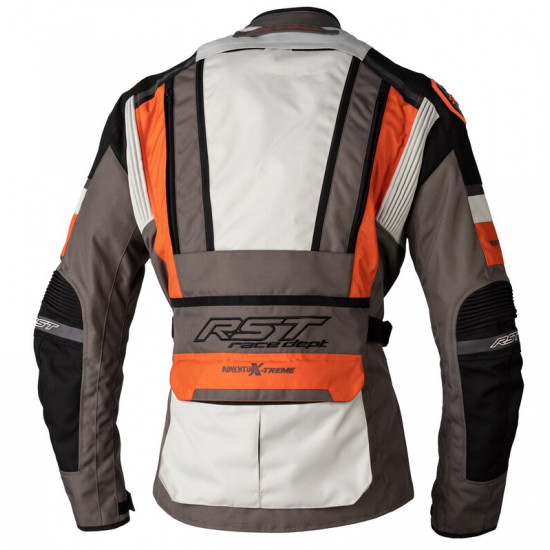 Veste RST Race Dept Adventure X-Trem CE textile - Gris/Ice/orange KTM taille 4XL