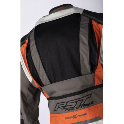 Veste RST Race Dept Adventure X-Trem CE textile - Gris/Ice/orange KTM taille 4XL