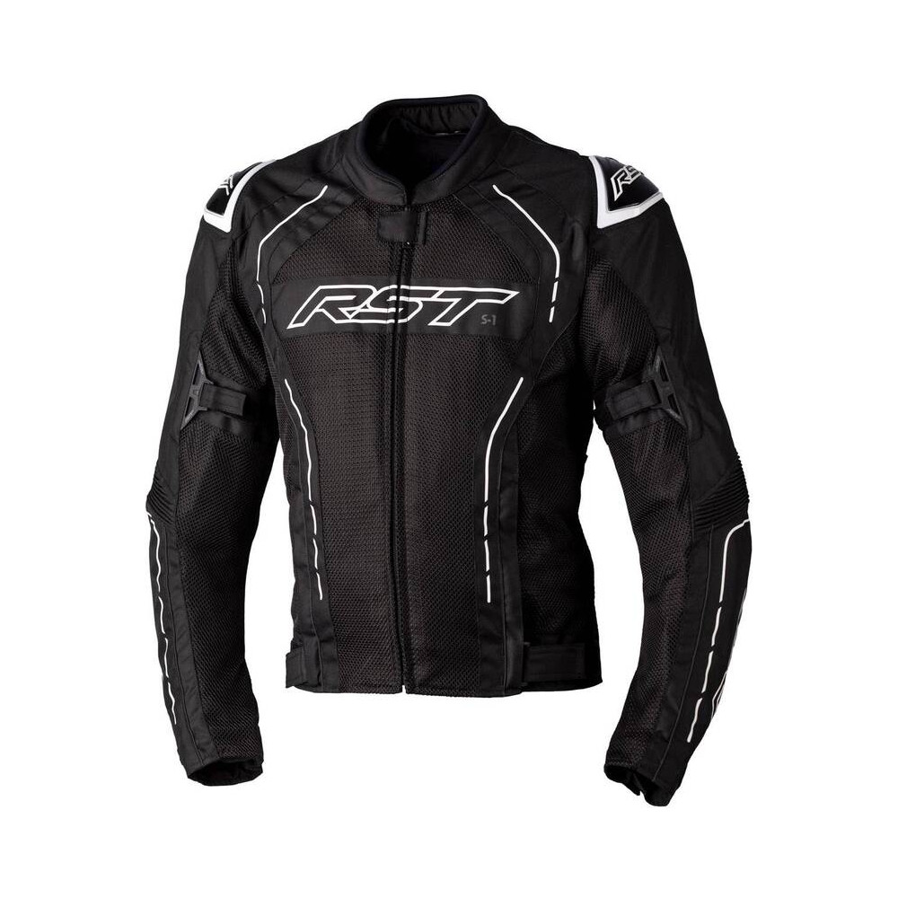 Veste RST S1 Mesh CE textile - noir/blanc taille XS