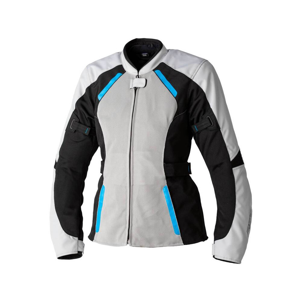 Veste femme RST Ava Mesh CE textile - argent/noir/bleu taille XS