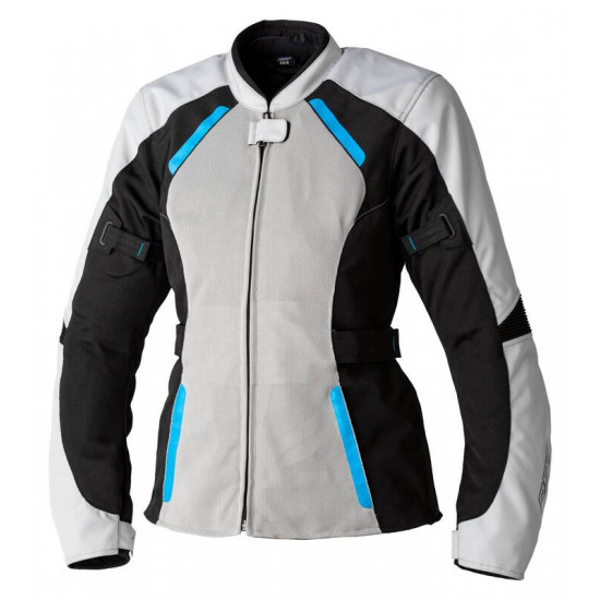 Veste femme RST Ava Mesh CE textile - argent/noir/bleu taille S