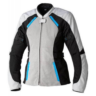 Veste femme RST Ava Mesh CE textile - argent/noir/bleu taille M