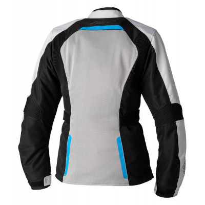 Veste femme RST Ava Mesh CE textile - argent/noir/bleu taille M