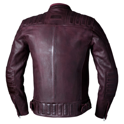 Veste RST Brandish2 cuir CE homme - Oxblood