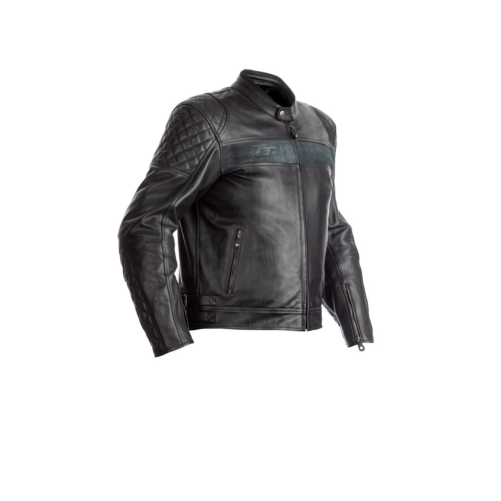 Blouson RST IOM TT Brandish cuir - noir taille S