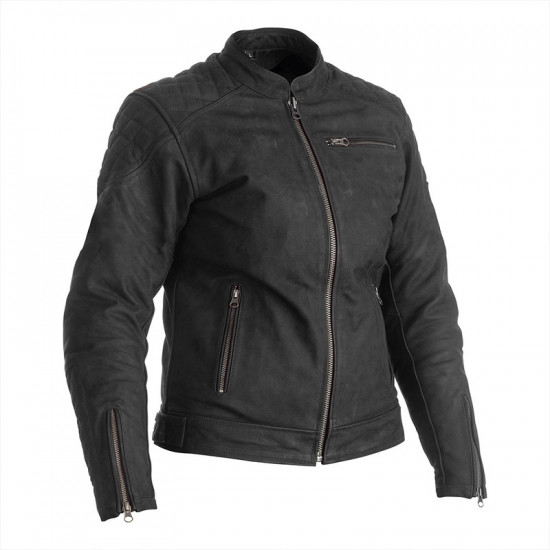 Blouson RST Ripley CE femme cuir - noir taille S