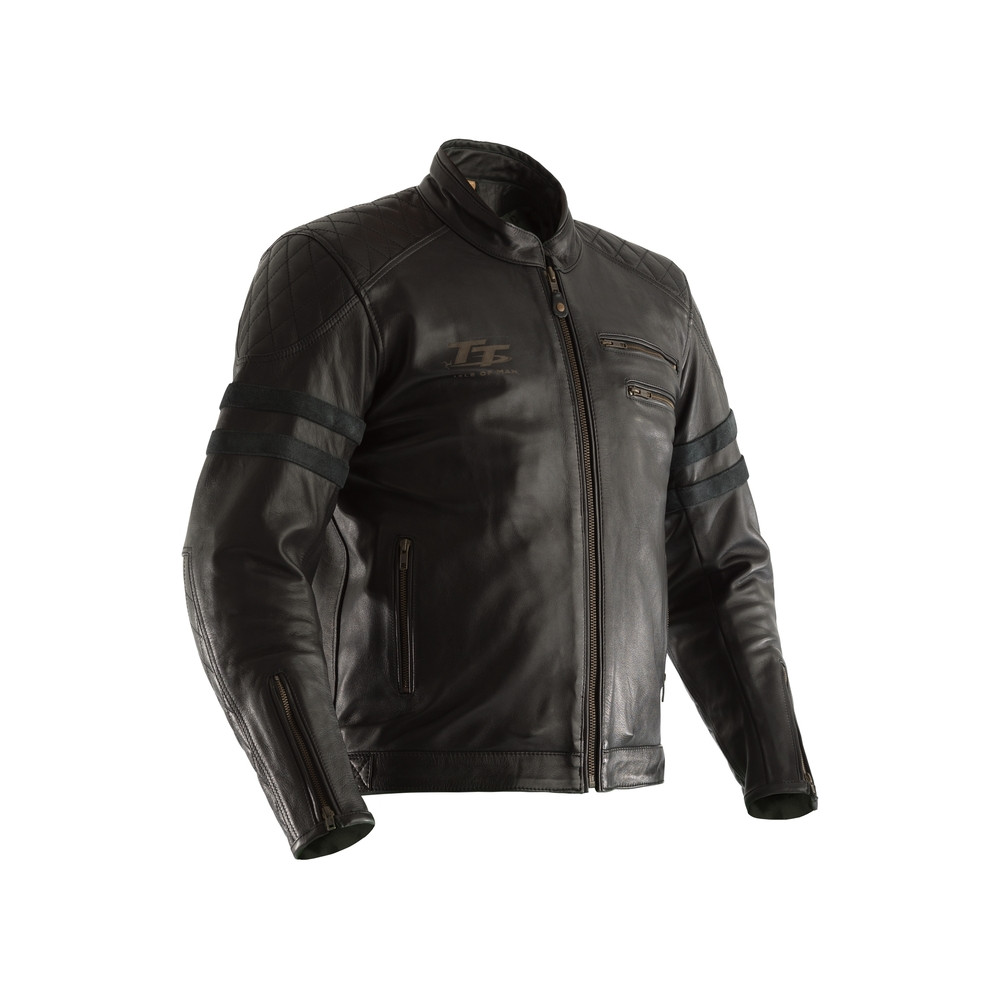 Veste RST IOM TT Hillberry CE cuir - noir taille S