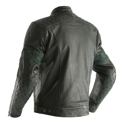 Veste RST IOM TT Hillberry CE cuir - vert taille 2XL