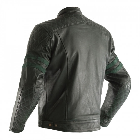 Veste RST IOM TT Hillberry CE cuir - vert taille XL