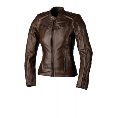 Veste femme RST Roadster 3 CE cuir - marron taille XS