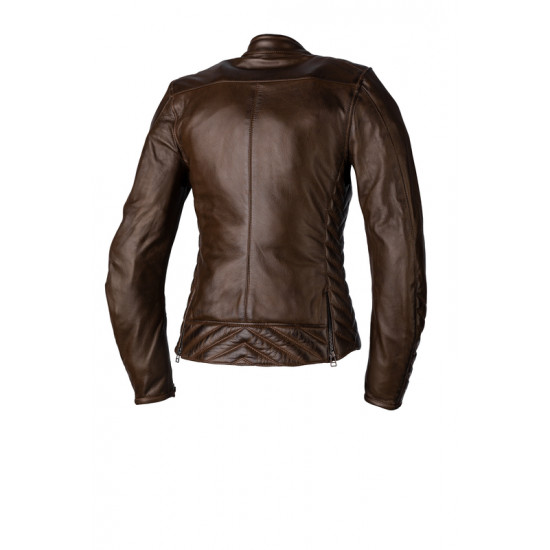 Veste femme RST Roadster 3 CE cuir - marron taille XS