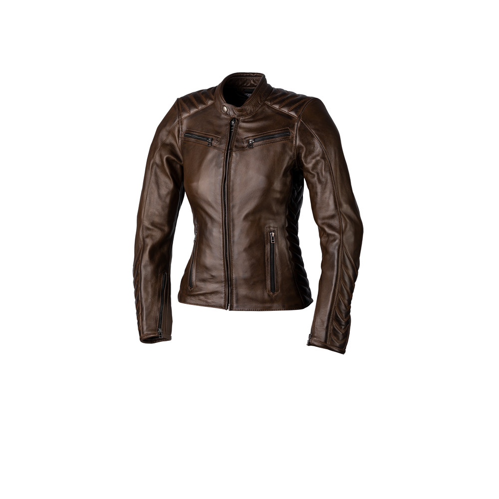 Veste femme RST Roadster 3 CE cuir - marron taille S