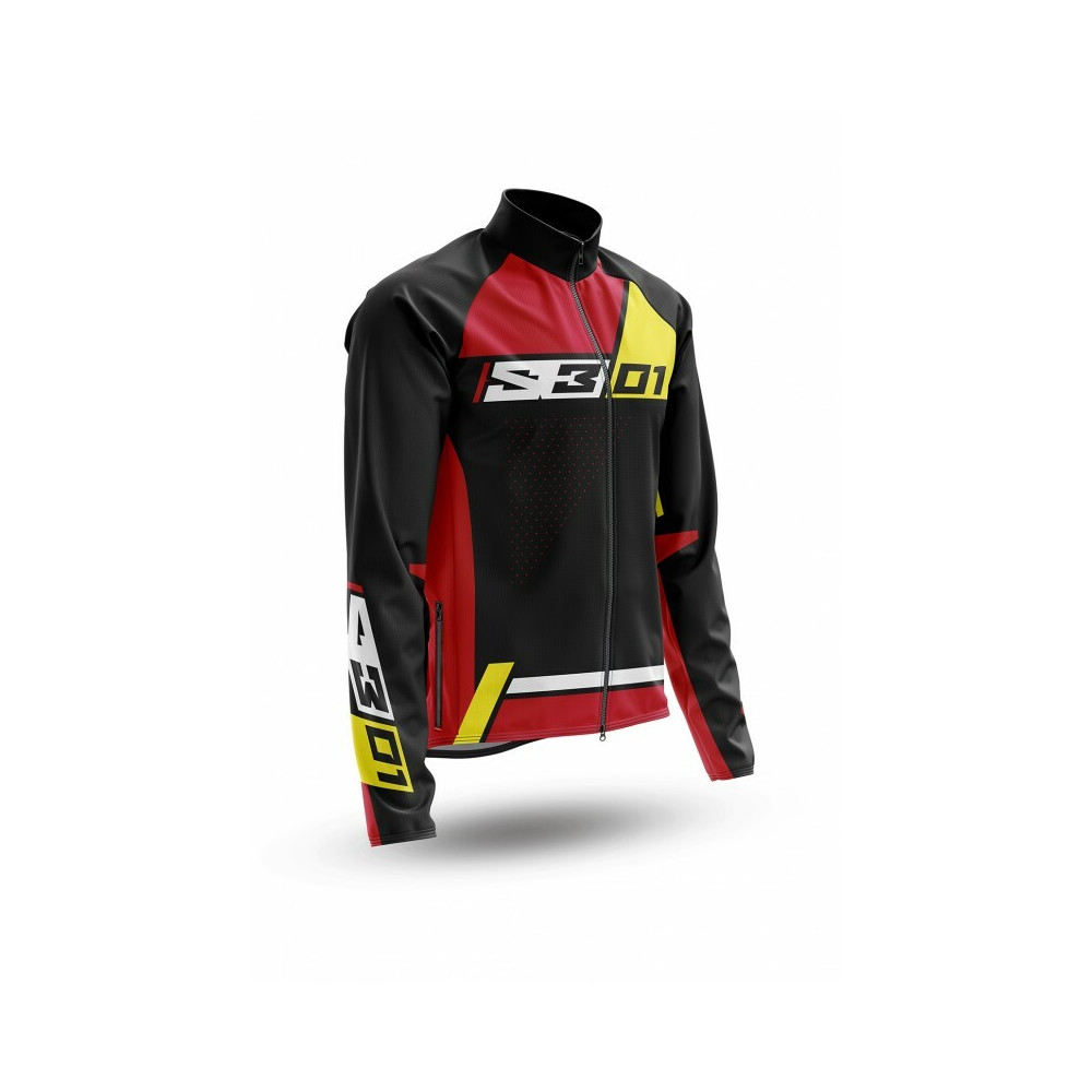 Veste S3 Collection 01 - noir/rouge taille L