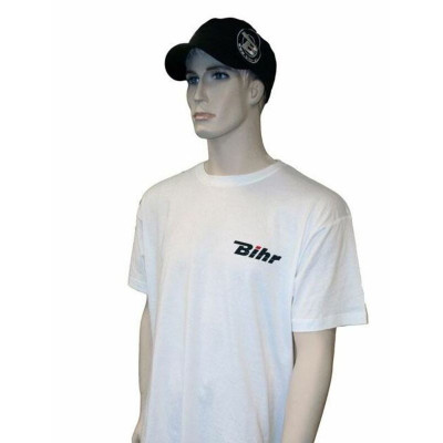 T-shirt BIHR Blanc 150g coton - taille M