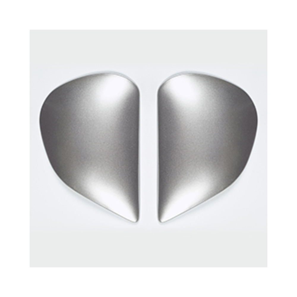 Plaques pivot ARAI Super AdSis J (LRS) Aluminium Silver pour casques RX-7 GP/Viper/Astro-Light/Chaser-V/Chaser-V PRO/Axces II