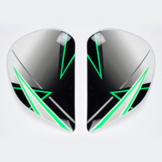 PLATINE ECRAN ARAI SAJ ASTEROID GREEN CASQUE INTEGRAL