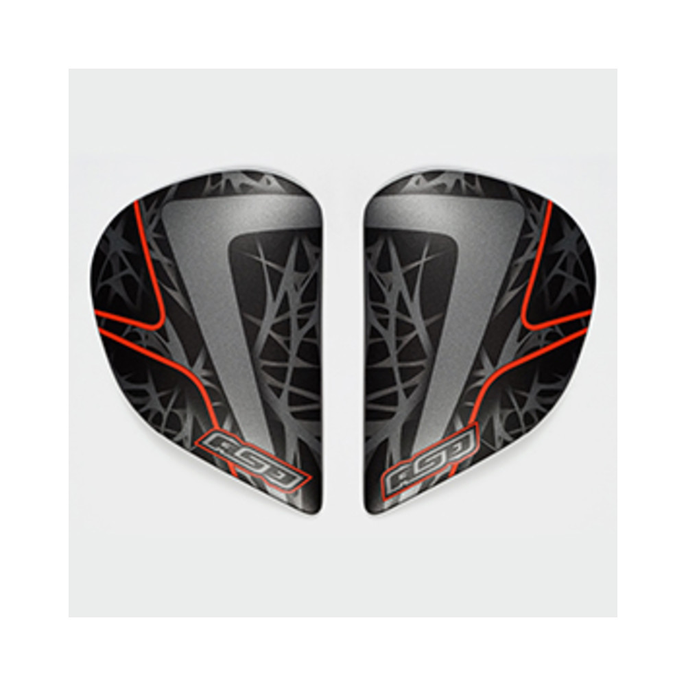 Platine écran ARAI Super AdSis J Sting Frost Red casque intégral