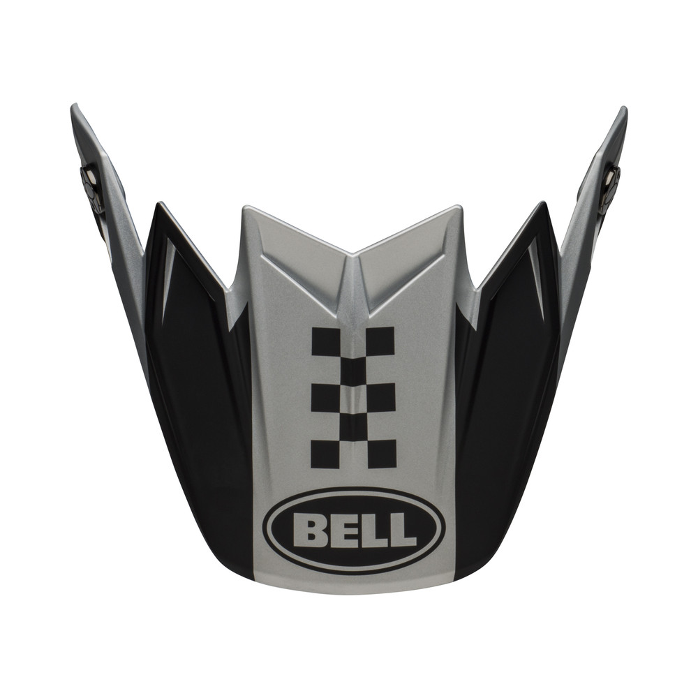 Visière BELL Moto-9 Flex Breakaway Matte Silver/Black