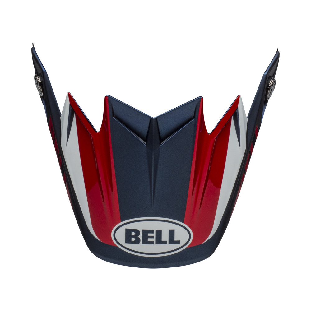 Visière BELL Moto-9 Flex Division White/Blue/Red