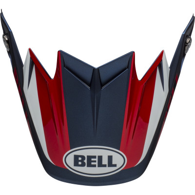 Visière BELL Moto-9 Flex Division White/Blue/Red