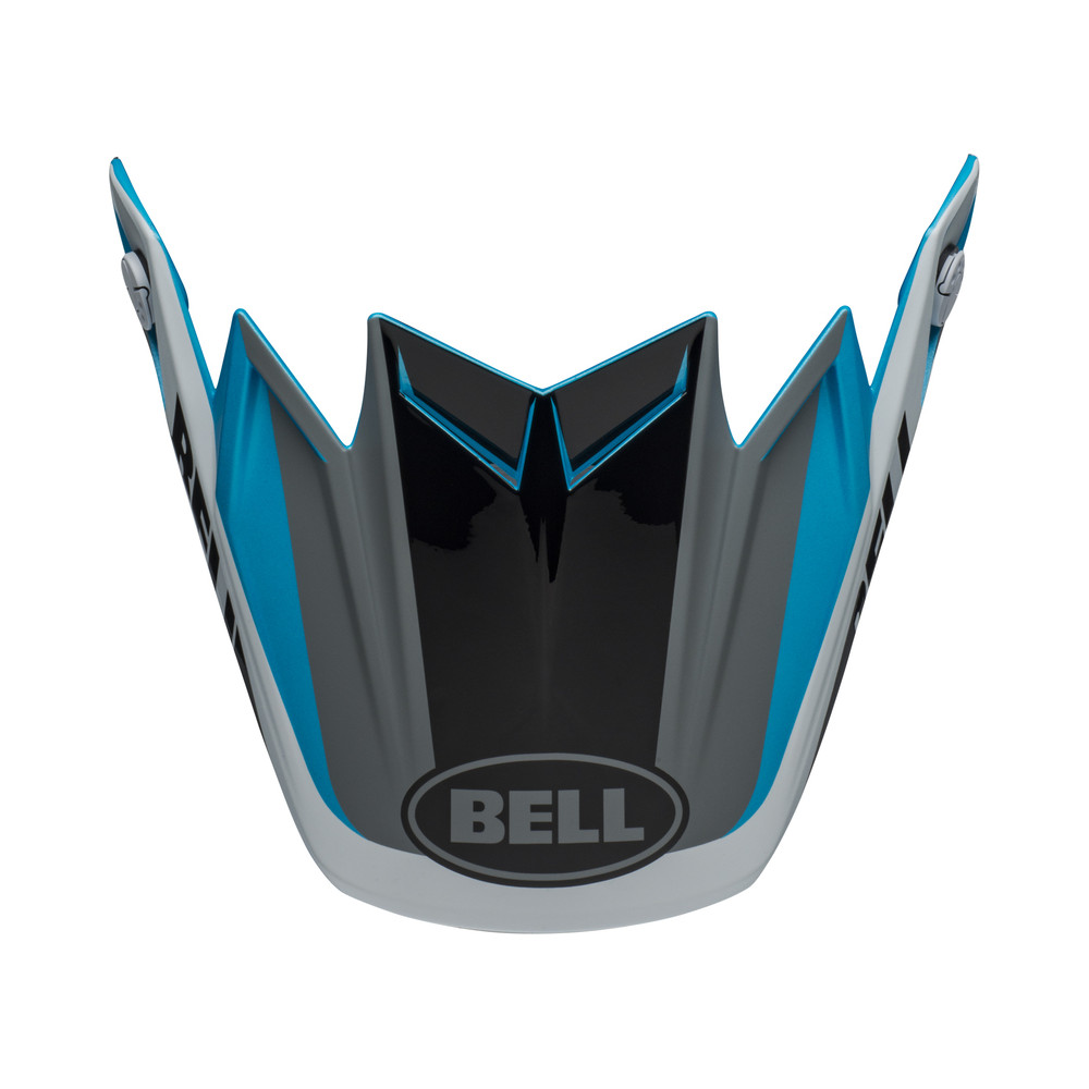 Visière BELL Moto-9 Flex Division White/Black/Blue