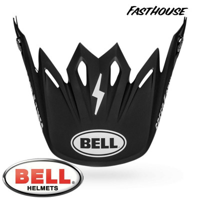 Visière BELL Moto-9 Flex Fasthouse Black/White