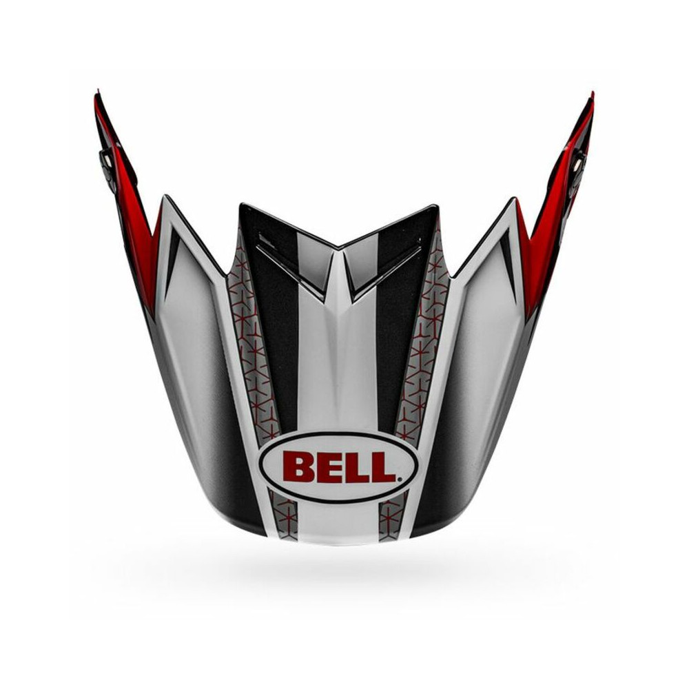 Visière BELL Moto-9 Flex Hound Red/White/Black