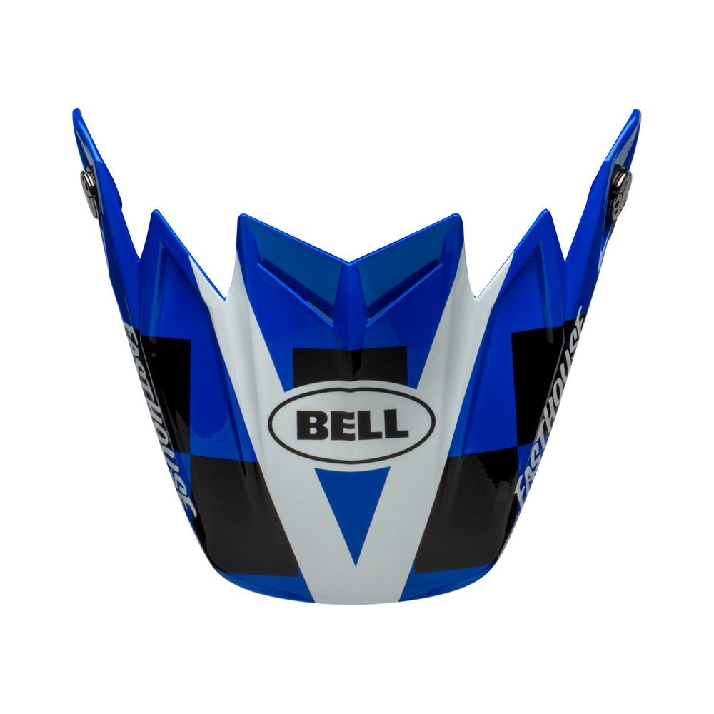 Visière BELL Moto-9 Flex Fasthouse DID 2020 Bleu/White