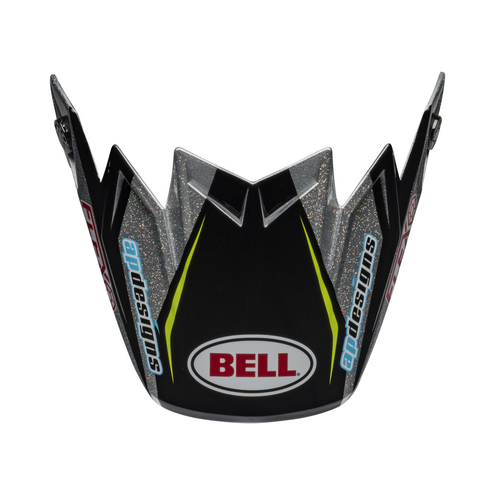 Visière BELL Moto-9 Flex PC Replica Black/Green