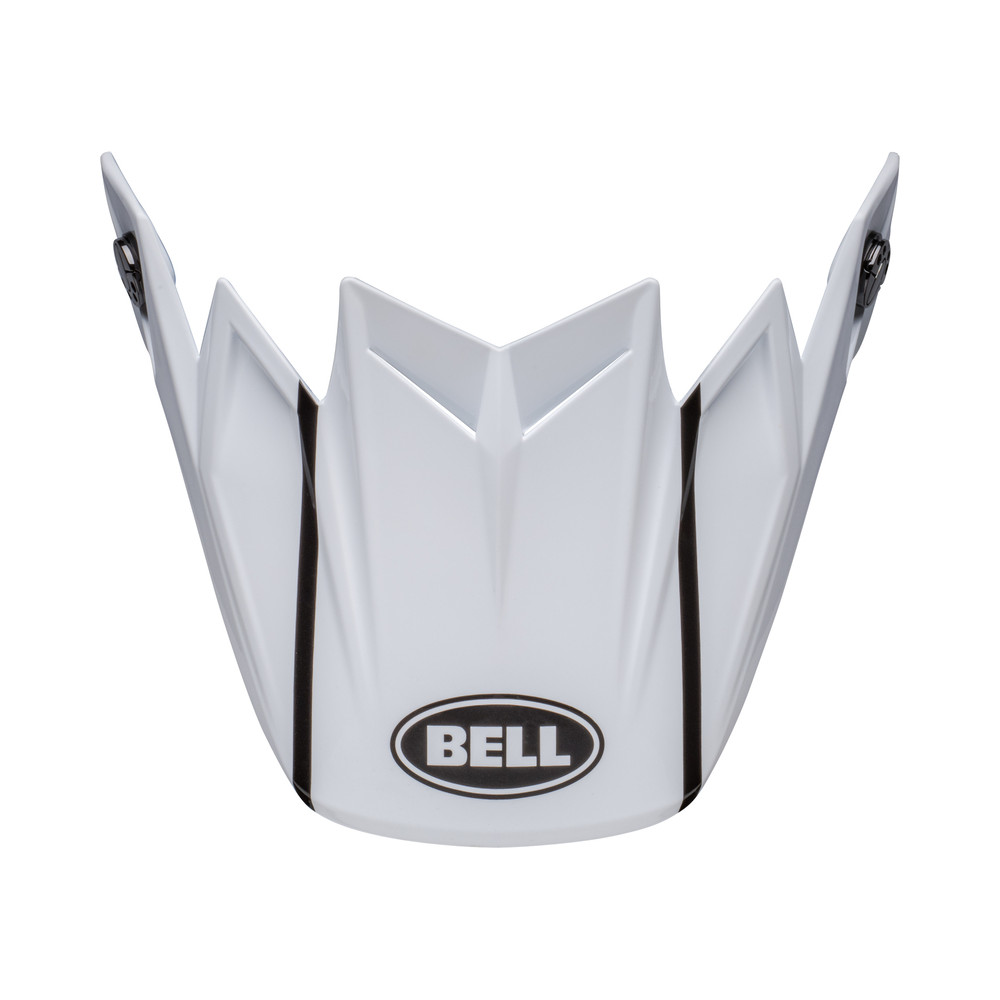 Visière BELL Moto-9S Flex - Sprint Gloss blanc/rouge