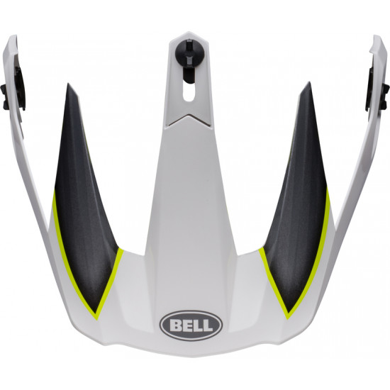 Visière BELL MX-9 Adventure Mips - Dalton blanc/Hi-Viz Yellow