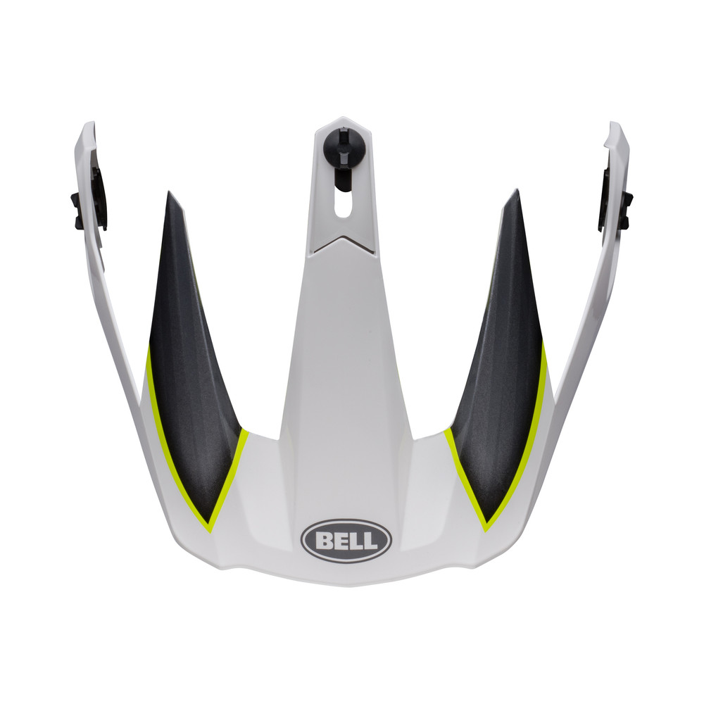 Visière BELL MX-9 Adventure Mips - Dalton blanc/Hi-Viz Yellow