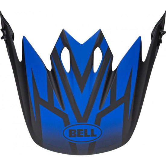 Visière BELL MX-9  Mips - Disrupt Mat Noir/Bleu