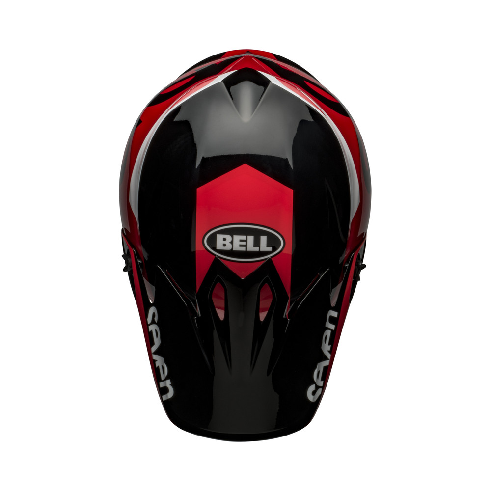 Visière BELL MX-9 Seven - Red/Black