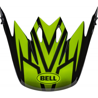 Visière BELL MX-9  Mips - Disrupt noir/vert