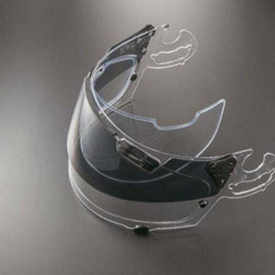 Kit ARAI PSS avec visière solaire intégrée Gun Metallic Frost