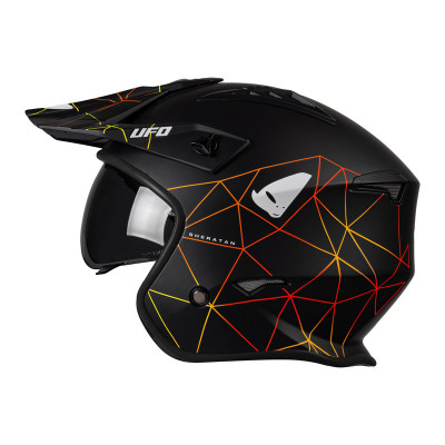 Casque UFO Sheratan - noir/orange