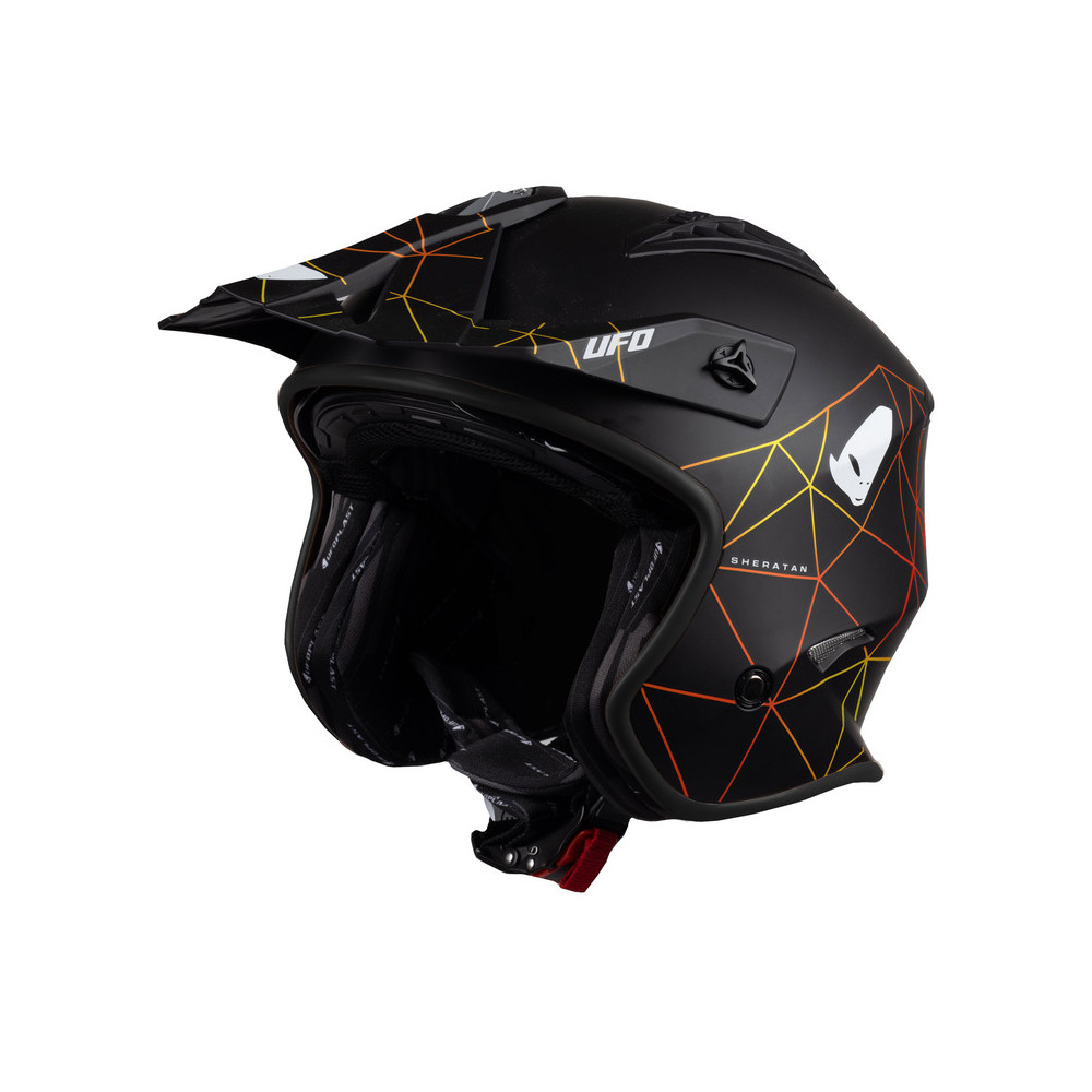 Casque UFO Sheratan - noir/orange