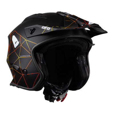 Casque UFO Sheratan - noir/orange