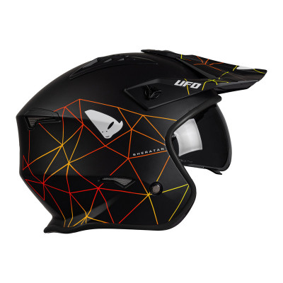 Casque UFO Sheratan - noir/orange