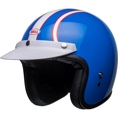 Casque BELL Custom 500 Six Days - Bleu