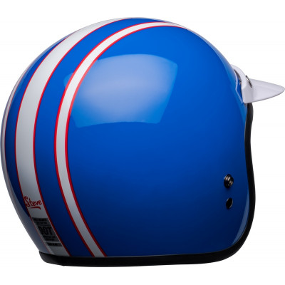 Casque BELL Custom 500 Six Days - Bleu