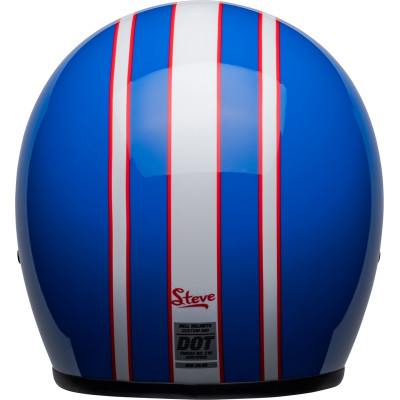 Casque BELL Custom 500 Six Days - Bleu