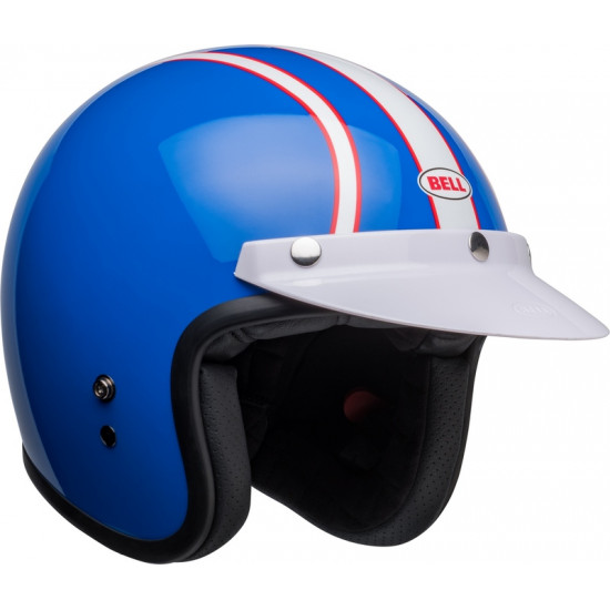 Casque BELL Custom 500 Six Days - Bleu