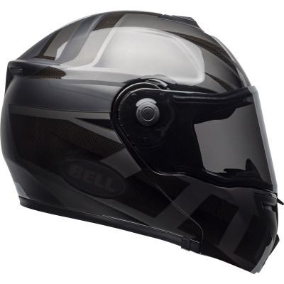 Casque BELL SRT Modular - Predator Matte/Gloss Blackout